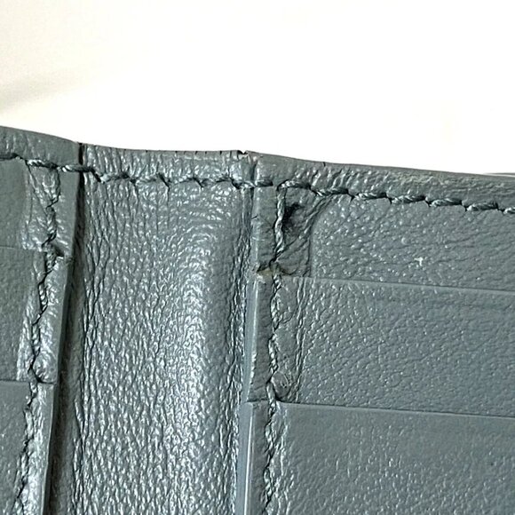 Auth BOTTEGA VENETA Maxi Intrecciato - Light Green Leather authentic - Picture 5 of 9